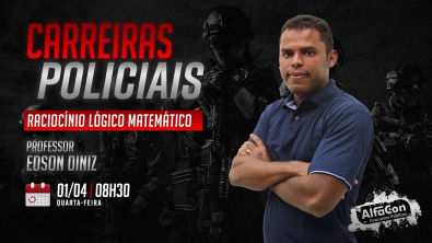 AO VIVO | Aula de Matemática para Carreiras Policias - AlfaCon
