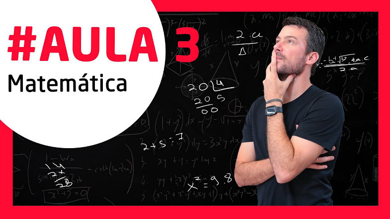 #AULA 3 - Matemática