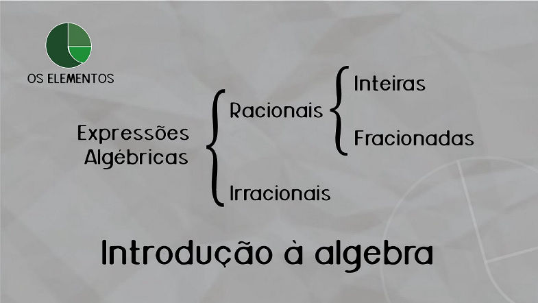 Introdução à álgebra