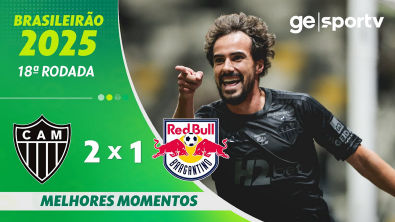 ATLÉTICO-MG 2 X 1 BRAGANTINO | MELHORES MOMENTOS | 18 RODADA BRASILEIRÃO 2025 | ge.globo