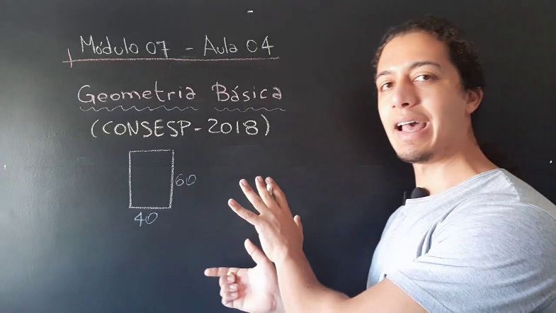 GEOMETRIA BÁSICA - AULA 04 - CURSO COMPLETO DE MATEMÁTICA PARA CONCURSOS PÚBLICOS