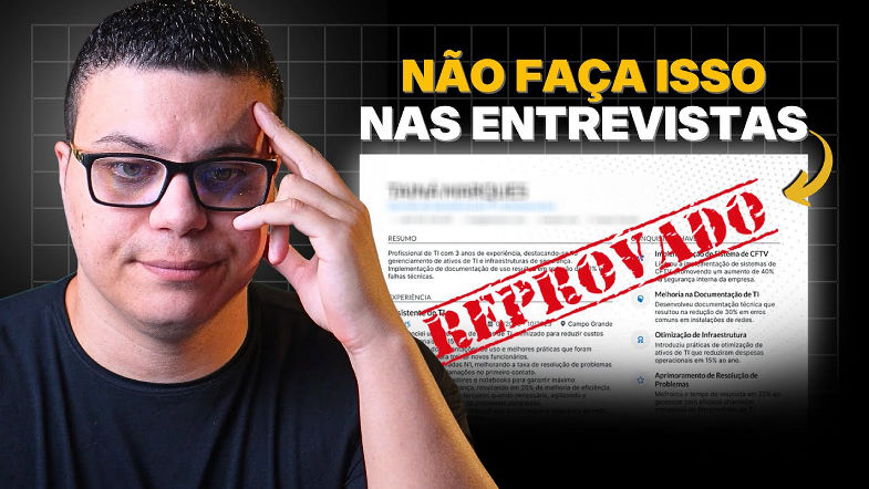 Os 3 Maiores ERROS Que PROGRAMADORES Cometem nas Entrevistas | E Como Corrigir!