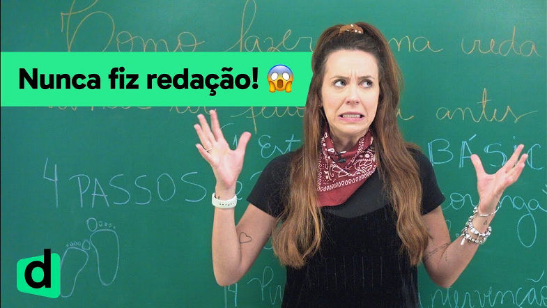 COMO FAZER UMA REDAÇÃO SEM NUNCA TER FEITO UMA ANTES | DESCOMPLICA