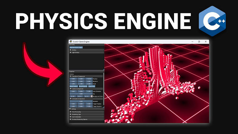 Eu fiz um motor de física