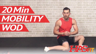 20 Min Beginner Mobility WOD by HASfit - Shoulder, Hip, Ankle, Thoracic Spine, & Wrist ROM