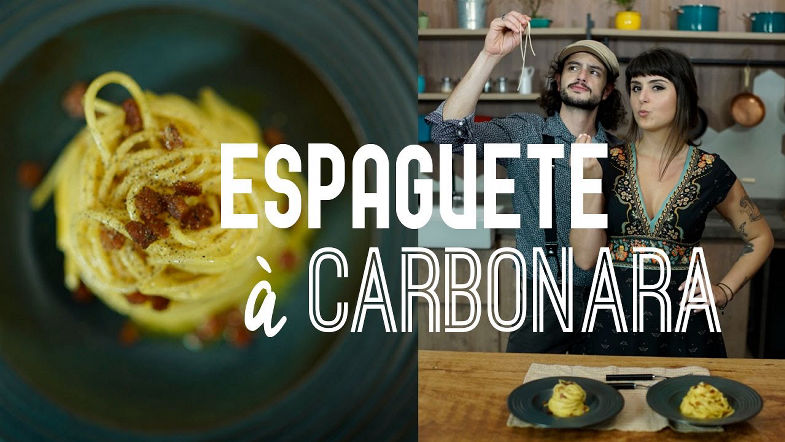 Espaguete à Carbonara | PRATO DO DIA até 10 REAIS