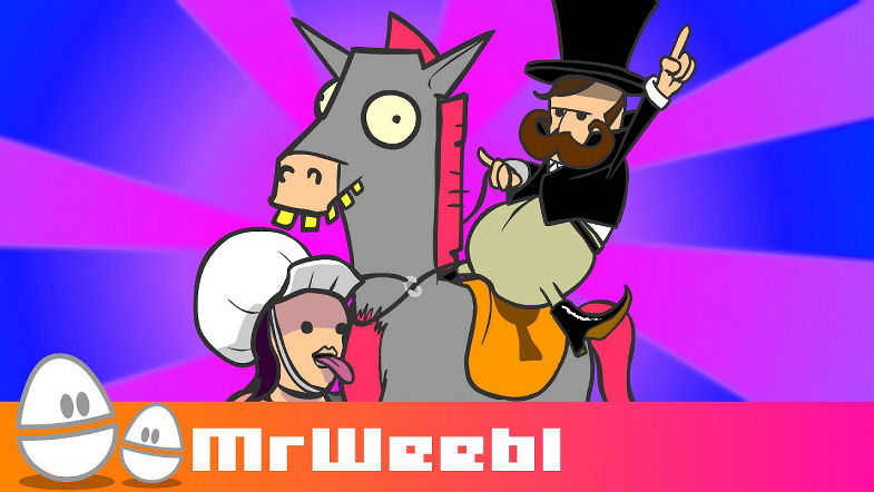 Amazing Horse : animated music video : MrWeebl