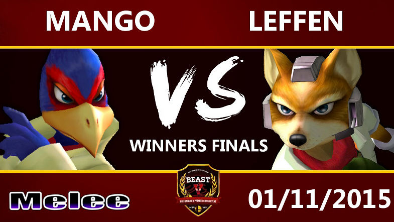 B.E.A.S.T 5 - C9 Mang0 (Falco) Vs. Leffen (Fox) - Melee Winners Final
